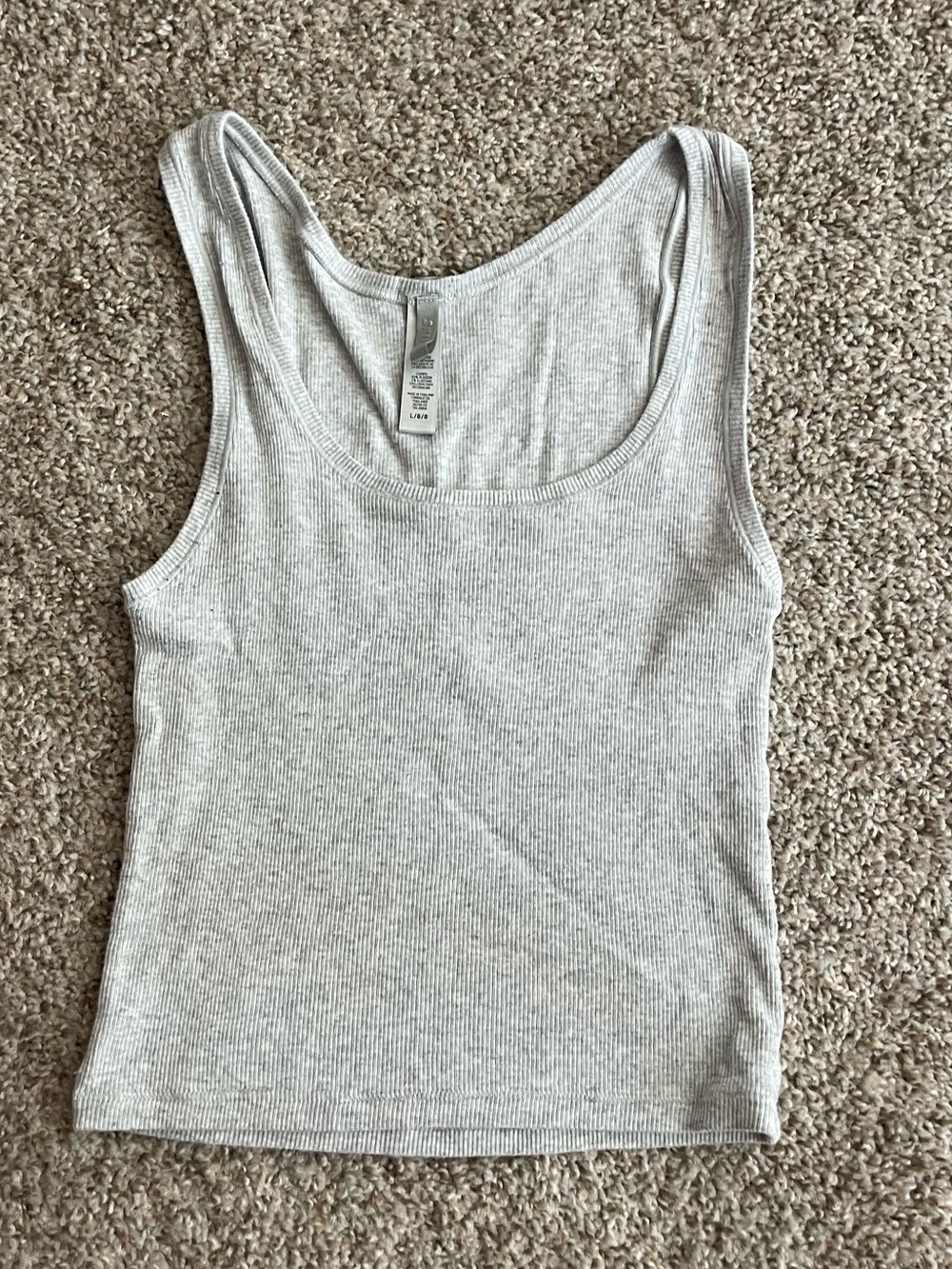 skims rib tank top